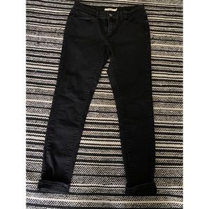 710 Super Skinny Black Levi Jeans